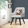Pat Saunders 16 X 16 Decorative Throw Pillow by Trademark Fine Art - 3 of 4
