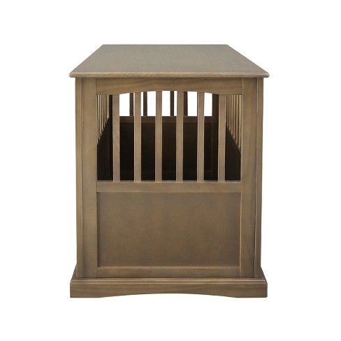 where to put large dog crate in house