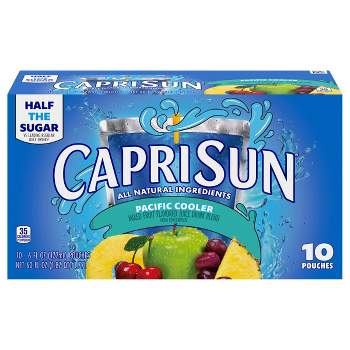 Capri Sun Pacific Cooler Juice Pack - 10pk/6 fl oz Pouches