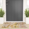 Urban Wild Studio black coffee morning tan Looped Vinyl Welcome Mat - Society6 - 2 of 4
