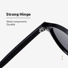 Anna-Kaci Women's Retro Round Cat-Eye Sunglasses - 3 of 4