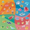 Aquabeads Mega Craft Kit - Arts & Crafts Bead Set for Ages 4+ - 1900 Beads in 59 Colors with Tray, Sprayer, Keychains - Create Animals, Food & More - 3 of 4