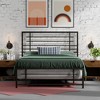 eLuxury Modern Industrial Metal Colton Bed Frame - image 2 of 4