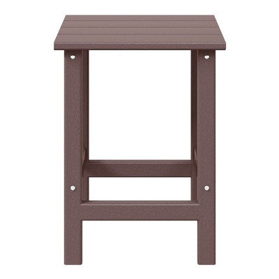 WestinTrends Outdoor HDPE Adirondack Side Table