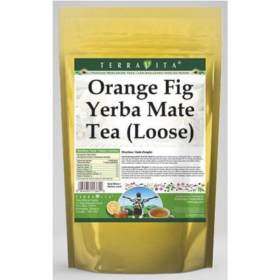 TerraVita Orange Fig Yerba Mate Tea (Loose) (8 oz, ZIN: 560225, 3-Pack)
