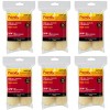 Genuine Purdy 6 Sets of Golden Eagle Jumbo Mini 4-1/2" x 3/8" Nap 2 Pack Roller Covers 140624022-6PK - 3 of 3