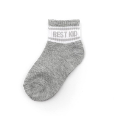 Socks Best Kid Gray - Bullseye's Playground™