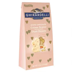Ghirardelli Valentine's White Chocolate Créme Duet Hearts Bag - 4.7oz