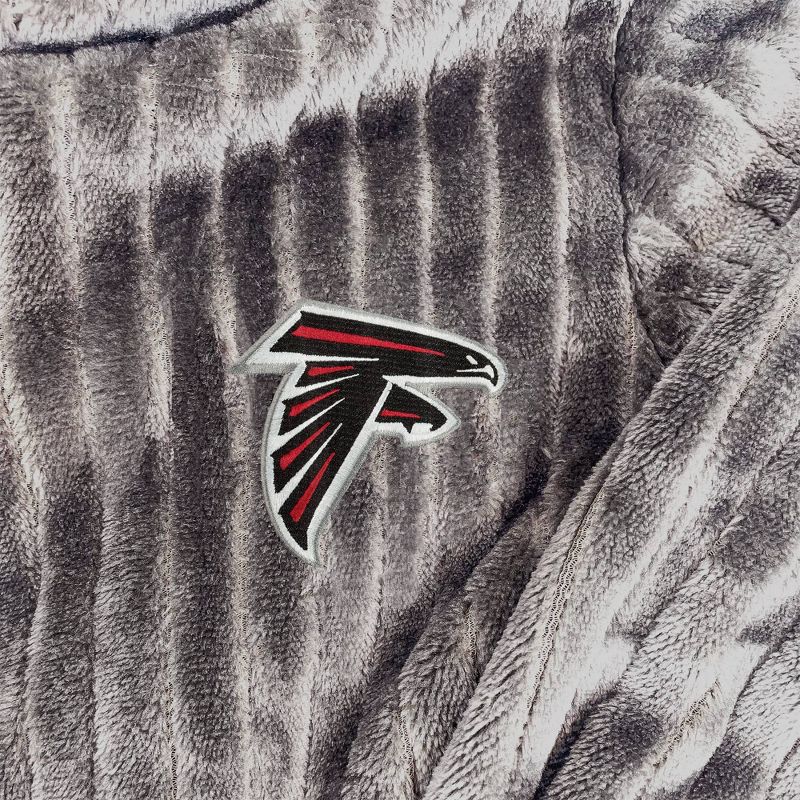 NFL Atlanta Falcons Ribbed Silk Touch Robe, 2 of 4