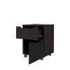Wengue Nightstand with 1 Door and 1 Drawer - 4 of 4