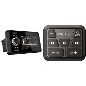 Hertz Capri H100 Marine 4.3" Color Display Media Receiver with HMC-U1 Remote Control - 1 of 4