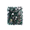 John Bead 500-Piece 10mm (SS45) Green Acrylic Round Flat Back Rhinestones - 2 of 4