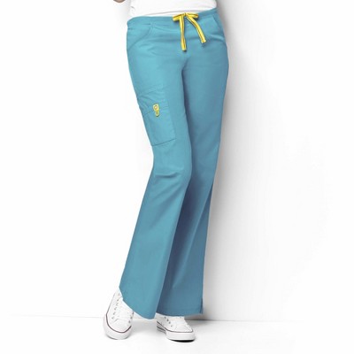 Wonderwink Women's Origins Romeo Scrub Pant, Real Teal, L Pet : Target