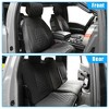 Unique Bargains Front Rear Seat Protector Pads for GMC Sierra 1500 5 Pcs - 2 of 4