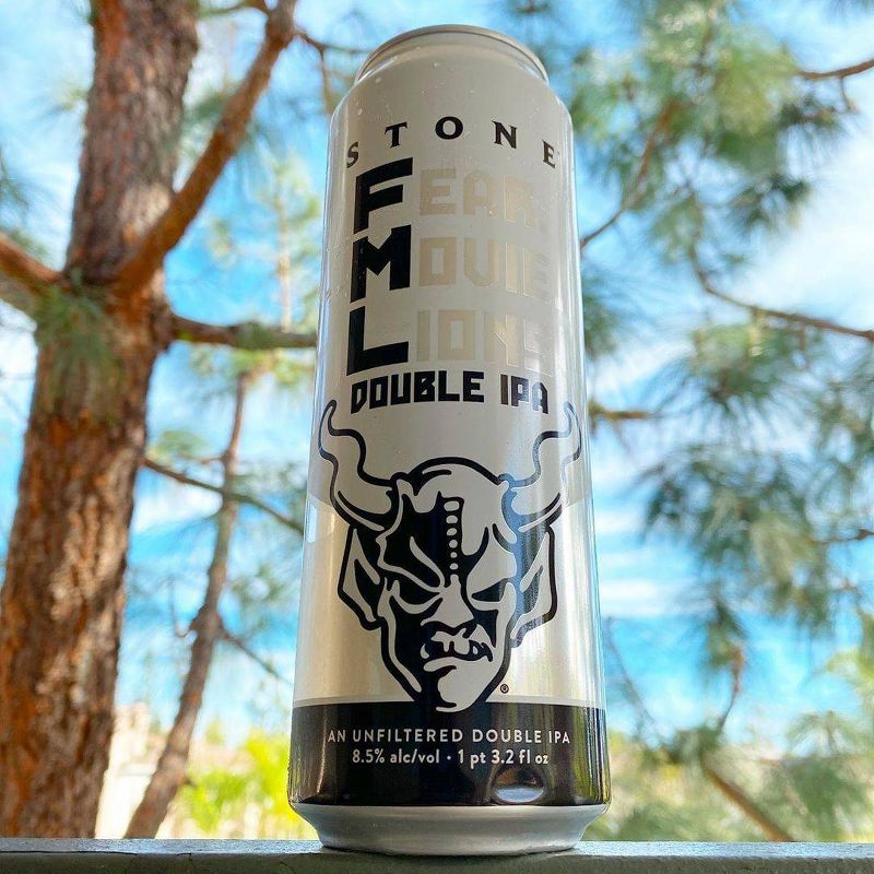 Stone ///Fear.Movie.Lions Double IPA Beer - 6pk/16 fl oz Cans, 4 of 6