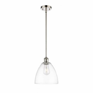 Bristol Glass - 1 Light Mini Pendant In Industrial Style-11.25 Inches Tall and 9 Inches Wide - 1 of 1