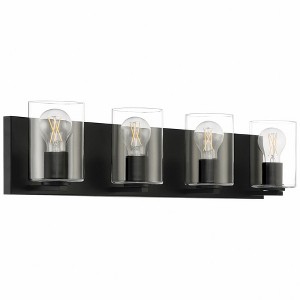 Access Lighting Oslo 4 - Light Vanity in  Matte Black - 1 of 4