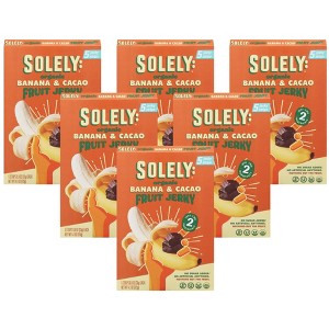 Solely Banana and Cacao Fruit Jerky - Case of 6/4.1 oz - 1 of 4
