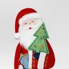 13" Christmas Fabric Santa Figural Decor - Wondershop™ - 3 of 3