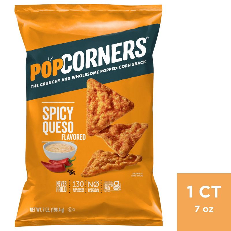 PopCorners Spicy Queso - 7oz, 1 of 7