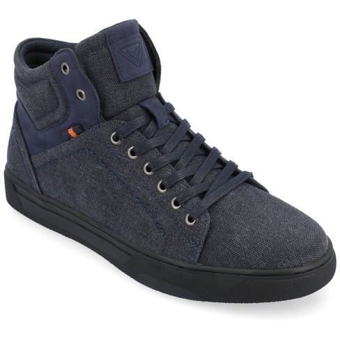 Vance Co. Justin High Top Sneaker, Navy 10.5 : Target