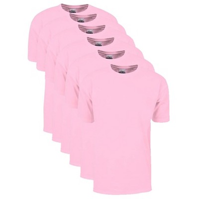 6 Pack Shaka Wear Men's Max Heavyweight Short Sleeve Crew Neck T-Shirt