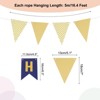 Unique Bargains Party Decoration Birthday Banner with Pennant Flags 16 Feet Rope - 2 of 4