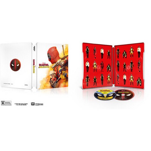 Deadpool &amp; Wolverine (deadpool Cover) (steelbook) (4k/uhd) : Target