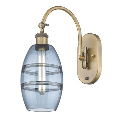 Vaz - 1 Light Arm Swivels Side to Side Wall Sconce In Industrial Style-11.63 Inches Tall and 5.88 Inches Wide