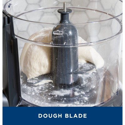 Stainless Steel 12-Cup Food Processor with Variable Speed