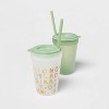 18pc Plastic Kids' Drinkware Set - Pillowfort™ - 3 of 4