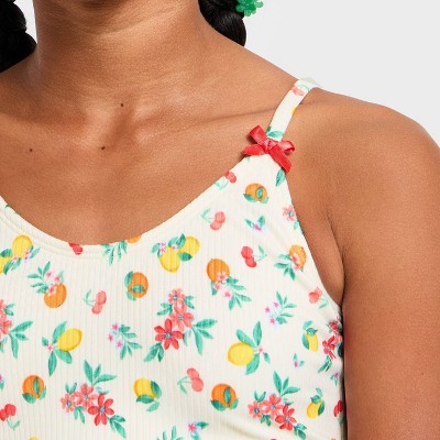Art Class Girls' Citrus Garden Bikini Set - art class™ Cream L — фото 3