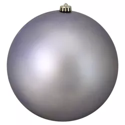 Northlight Gray Matte Shatterproof Christmas Ball Ornament 10" (250mm)