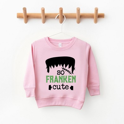 The Juniper Shop So Franken Cute Glitter Youth Ultra-Soft Graphic Sweatshirt