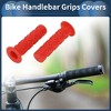 Unique Bargains Bike Handlebar Grips Covers 4.72" Red 1 Pair - 2 of 4