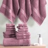 BAGOKIE 16 Piece Premium Cotton Bath Towel Set - 2 of 4
