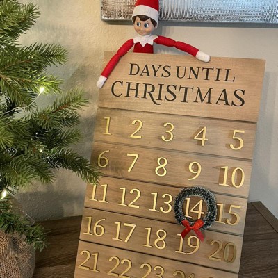 Wood Countdown Calendar - Threshold™ : Target