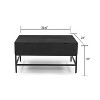 NicBex Modern Rectangle Lift Top Coffee Table with Metal Base,Storage Center Table for Living Room,Living Room Furniture - image 2 of 2