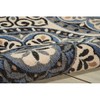 Nourison Caribbean CRB15 Ivory/Charcoal Indoor/Outdoor Area Rug 2'3" x 7'6" - 3 of 4