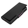 SAHARA - Black Leather Folio Wallet Case - Samsung Galaxy Z Fold3 and Fold3 5G - 4 of 4