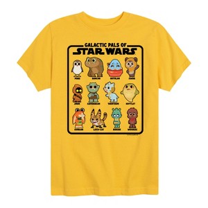 Boys' - Star Wars - Galactic Pals Of Short Sleeve Graphic T-Shirt - 1 of 4