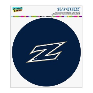 University of Akron Primary Automotive Car Window Locker Circle Bumper Sticker - 1 of 4