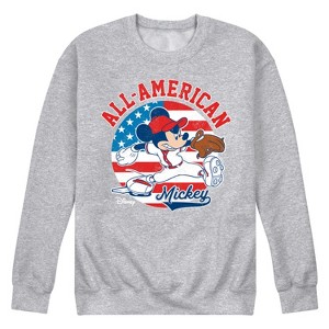 Men's - Disney - Americana Graphic Fleece Sweatshirt - 1 of 4