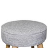 13.5" Mid-Century Foot Stool - Ore International - 2 of 3