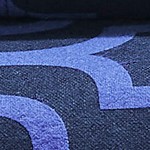 trellis - navy blue