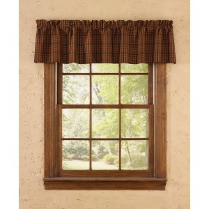Park Designs Primitive Plaid Country Spice Valance 14x72 - 1 of 4