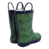 Hudson Baby Infant Boy Rain Boots, Green Turtles - 3 of 4