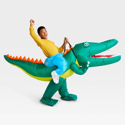 Adult Inflatable Crocodile Rider Halloween Costume Bottoms One Size - Hyde & EEK! Boutique™