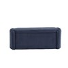 NicBex Modern 44.1" Storage Bench Corduroy Upholstered Accent Stool with Cushioned Top for Entryway and Living Room - 4 of 4