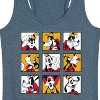 Women's - Disney - Goofy Grid Graphic Racerback Tank - 2 of 4